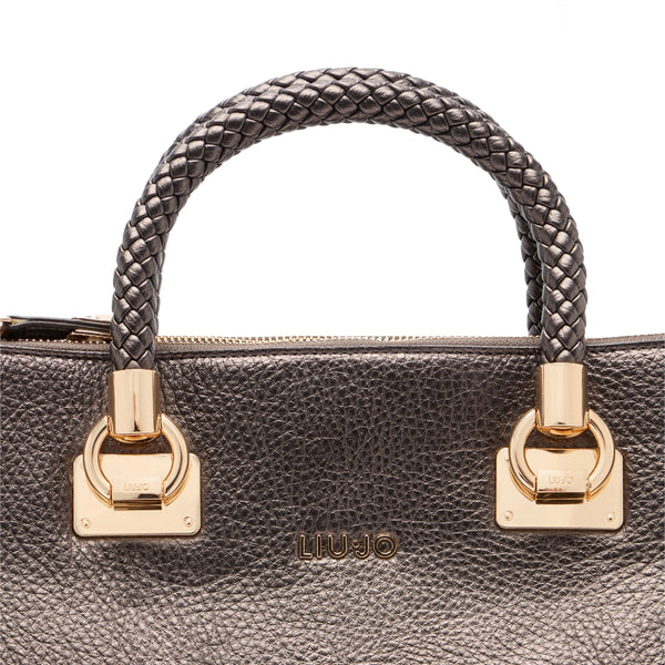 Liu Jo - Manhattan Moro Light Metal Handbag - AF5008E0027 - MORO/LIGHT/METAL