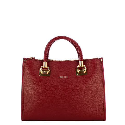 Liu Jo - Manhattan Red Wine Handbag - AF5008E0027 - RED/WINE