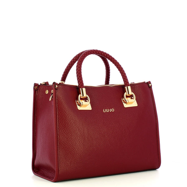 Liu Jo - Manhattan Red Wine Handbag - AF5008E0027 - RED/WINE