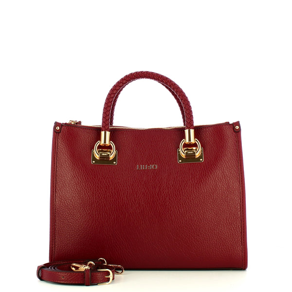 Liu Jo - Manhattan Red Wine Handbag - AF5008E0027 - RED/WINE