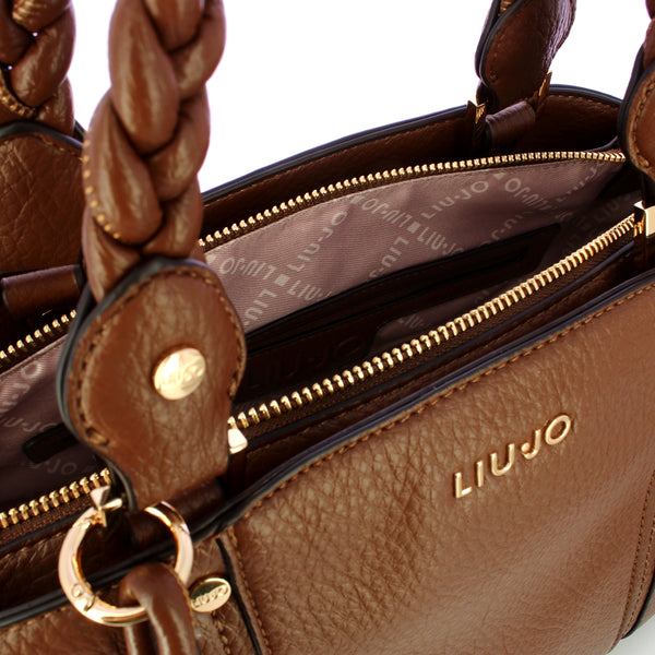 Liu Jo - Borsa a mano boston bag Tabacco - AF5076E0027 - TABACCO