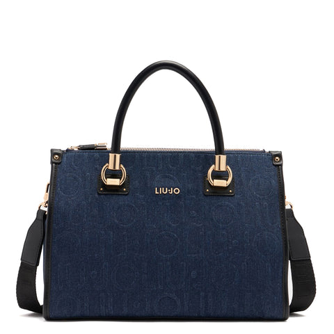 Liu Jo - Borsa a mano Media Manhattan Dress Blue - AF5008D0001 - DRESS/BLUE