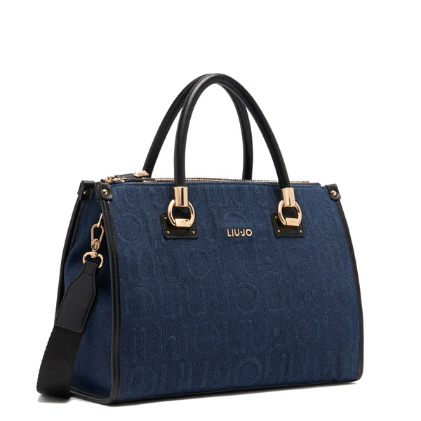 Liu Jo - Borsa a mano Media Manhattan Dress Blue - AF5008D0001 - DRESS/BLUE