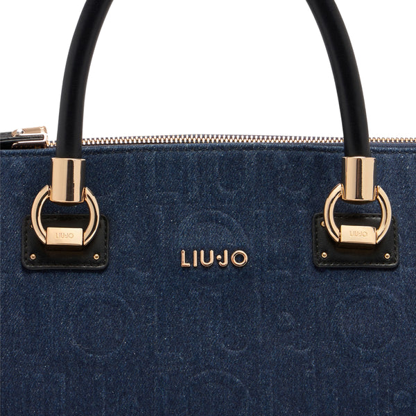 Liu Jo - Borsa a mano Media Manhattan Dress Blue - AF5008D0001 - DRESS/BLUE