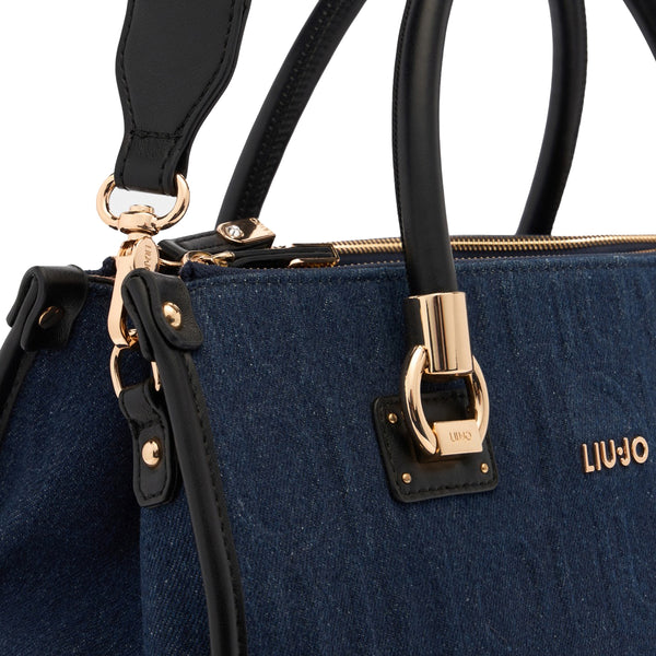 Liu Jo - Borsa a mano Media Manhattan Dress Blue - AF5008D0001 - DRESS/BLUE