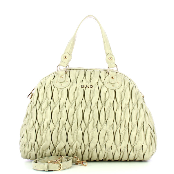 Liu Jo - Aide Marmo Large Bowling Bag - AF5017E0457 - MARMO
