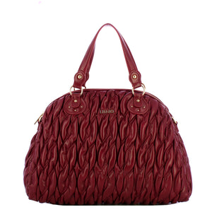 Liu Jo - Aide Red WIne Large Bowling Bag - AF5017E0457 - RED/WINE