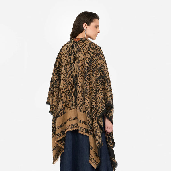 Liu Jo - Poncho Animalier - 2F5032T0300 - ANIMALIER