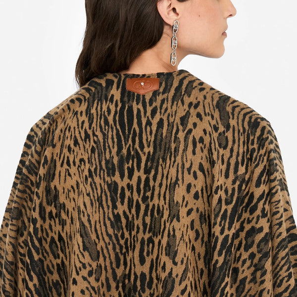 Liu Jo - Poncho Animalier - 2F5032T0300 - ANIMALIER