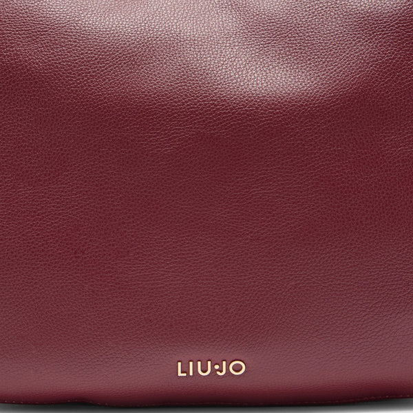 Liu Jo - Hobo Bag Media Espandibile Red Wine - AF5133E0058 - RED/WINE