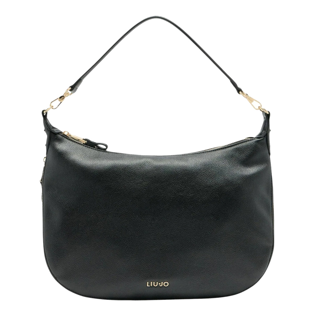 Liu Jo - Hobo Bag Grande Espandibile Black - AF5134E0058 - BLACK