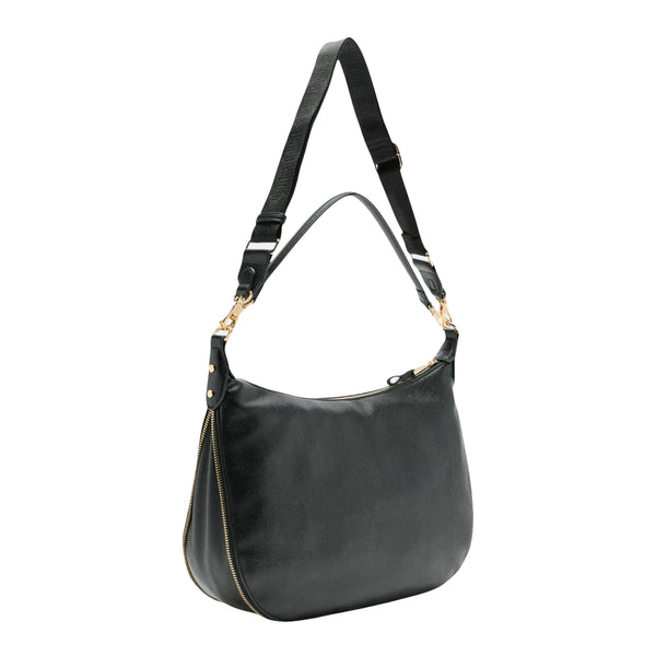 Liu Jo - Hobo Bag Grande Espandibile Black - AF5134E0058 - BLACK