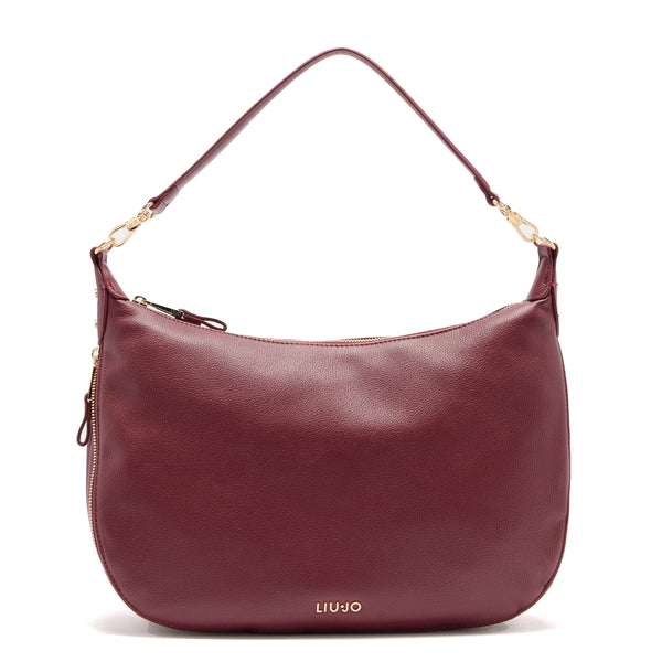 Liu Jo - Hobo Bag Grande Espandibile Red Wine - AF5134E0058 - RED/WINE