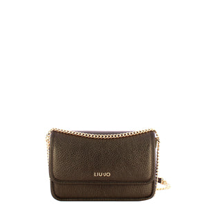 Liu Jo - Manhattan Moro Light Metal Crossbody Bag - AF5158E0027 - MORO/LIGHT/METAL
