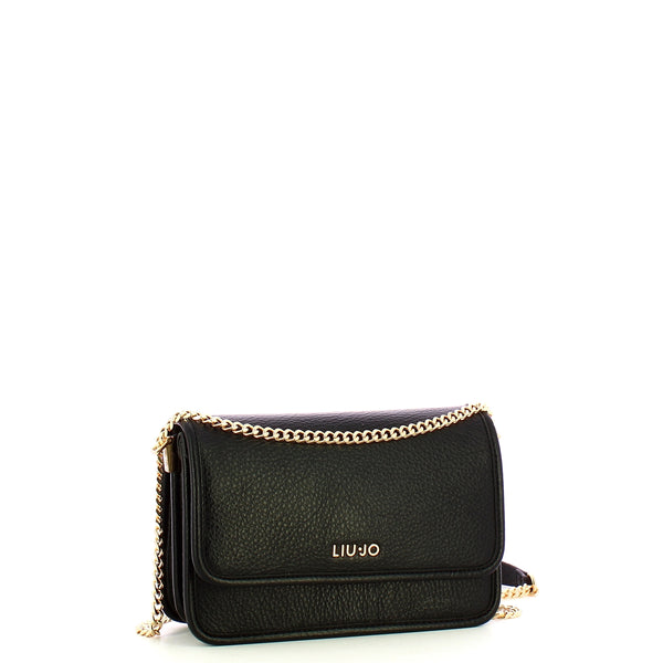 Liu Jo - Manhattan Black Crossbody Bag - AF5158E0027 - BLACK