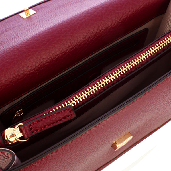 Liu Jo - Manh Red Wine Crossbody Bag - AF5158E0027 - RED/WINE