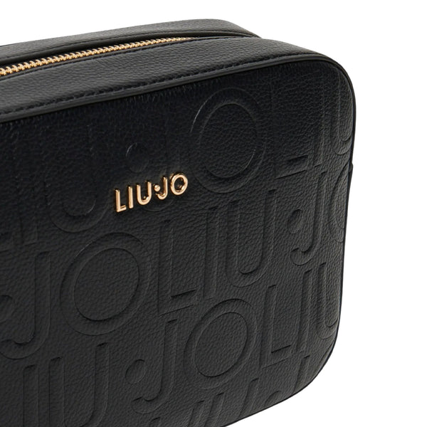 Liu Jo - Camera Bag logo embossed Black - AF5159E0538 - BLACK