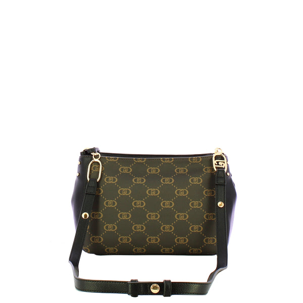 Liu Jo - Borsa a spalla Media Monogram Black - AF5116E0053 - BLACK