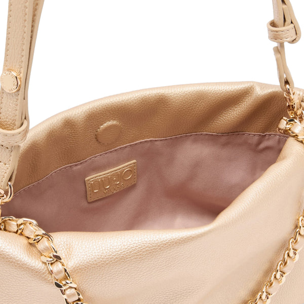 Liu Jo - Borsa a spalla piccola Light Gold - AF5132E0058 - LIGHT/GOLD