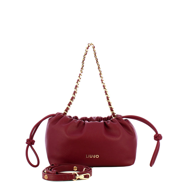 Liu Jo - Borsa a spalla piccola Red Wine - AF5132E0058 - RED/WINE
