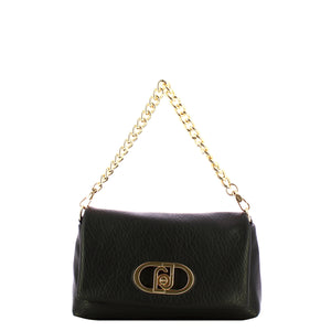 Liu Jo - LaPuffy medium Black Shoulder Bag - AF5138E0161 - BLACK