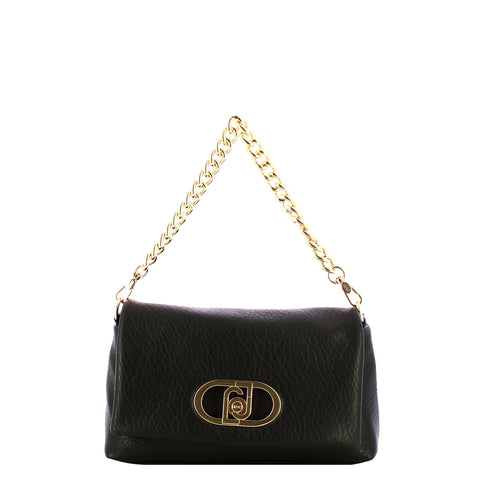 Liu Jo - LaPuffy medium Black Shoulder Bag - AF5138E0161 - BLACK