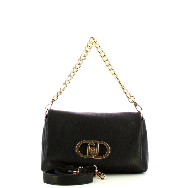 Liu Jo - LaPuffy medium Black Shoulder Bag - AF5138E0161 - BLACK