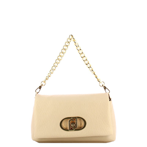 Liu Jo - LaPuffy medium Neutro Shoulder Bag - AF5138E0161 - NEUTRO
