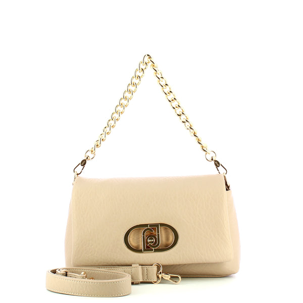 Liu Jo - LaPuffy medium Neutro Shoulder Bag - AF5138E0161 - NEUTRO