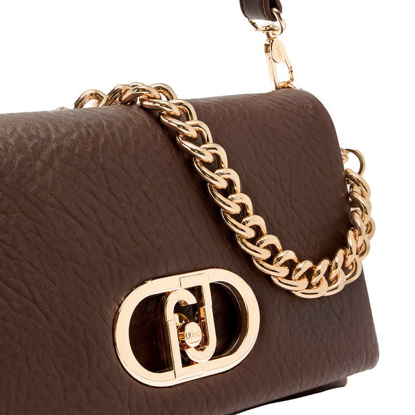 Liu Jo - LaPuffy medium Moro Light Shoulder Bag - AF5138E0161 - MORO/LIGHT