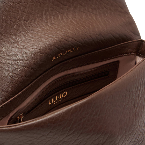 Liu Jo - LaPuffy medium Moro Light Shoulder Bag - AF5138E0161 - MORO/LIGHT