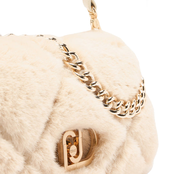 Liu Jo - LaPuffy medium Marmo Shoulder Bag - AF5138E0305 - MARMO