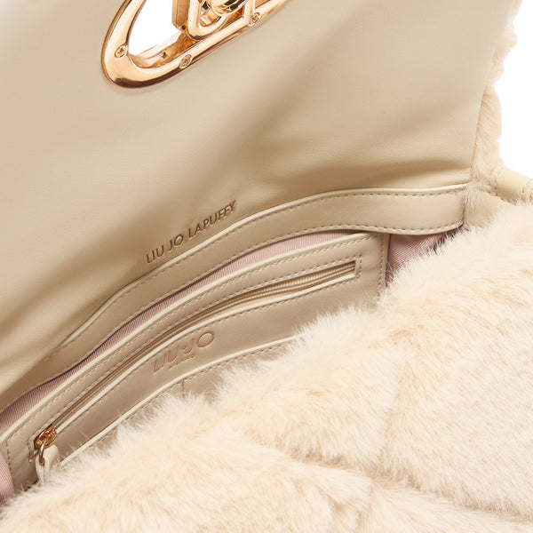 Liu Jo - LaPuffy medium Marmo Shoulder Bag - AF5138E0305 - MARMO