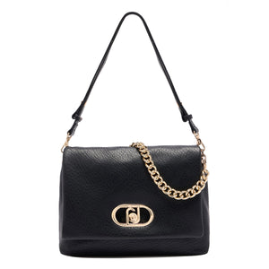 Liu Jo - LaPuffy large Black Shoulder Bag - AF5147E0161 - BLACK