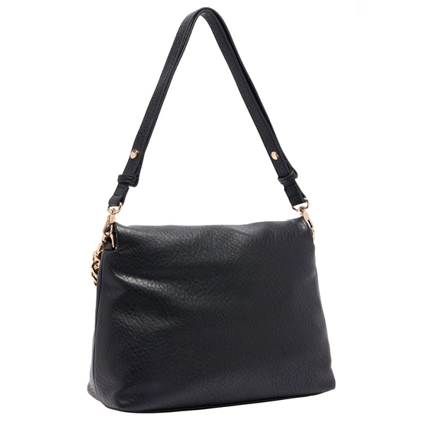 Liu Jo - LaPuffy large Black Shoulder Bag - AF5147E0161 - BLACK