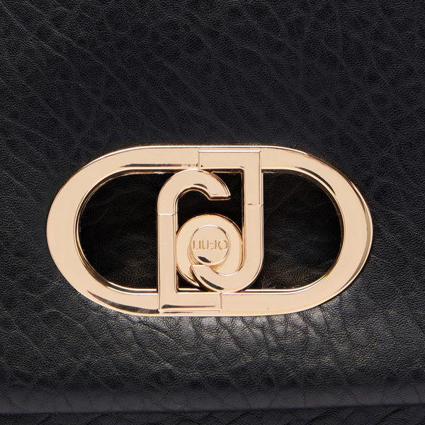 Liu Jo - LaPuffy large Black Shoulder Bag - AF5147E0161 - BLACK