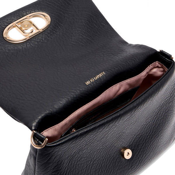 Liu Jo - LaPuffy large Black Shoulder Bag - AF5147E0161 - BLACK
