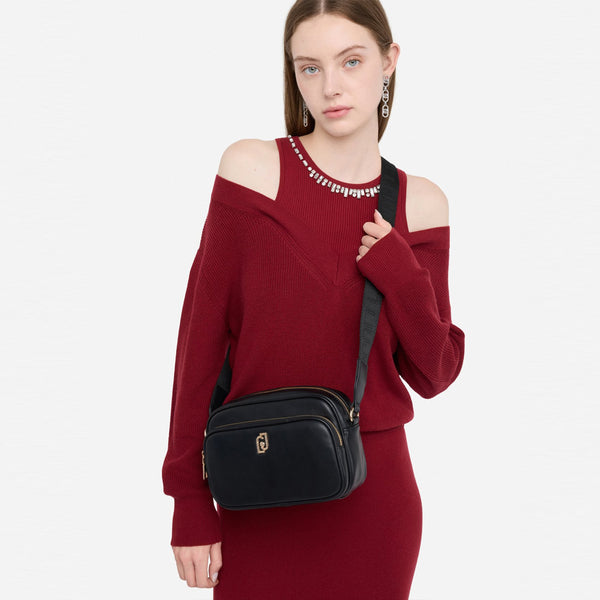 Liu Jo - Camera Bag Media Black - AF5176E0077 - BLACK