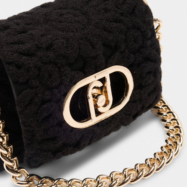 Liu Jo - Sottospalla LaPuffy Piccola con ricamo Black - AF5269J0417 - BLACK