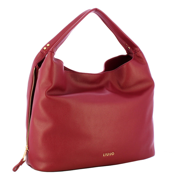 Liu Jo - Hobo Bag Grande Red Wine - AF5057E0058 - RED/WINE