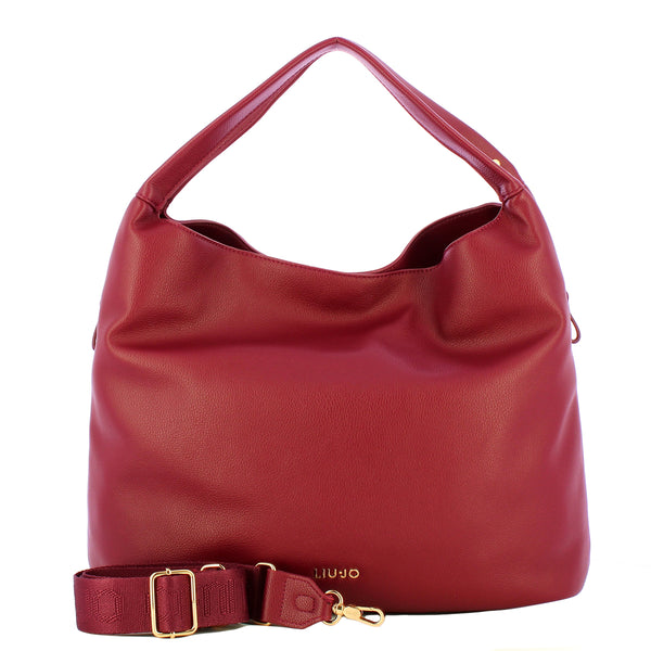 Liu Jo - Hobo Bag Grande Red Wine - AF5057E0058 - RED/WINE