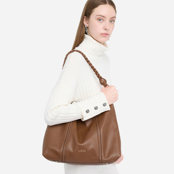 Liu Jo - Hobo Bag Tabacco - AF5078E0027 - TABACCO