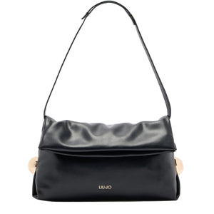 Liu Jo - Borsa a spalla Hobo Black - AF5097E0077 - BLACK