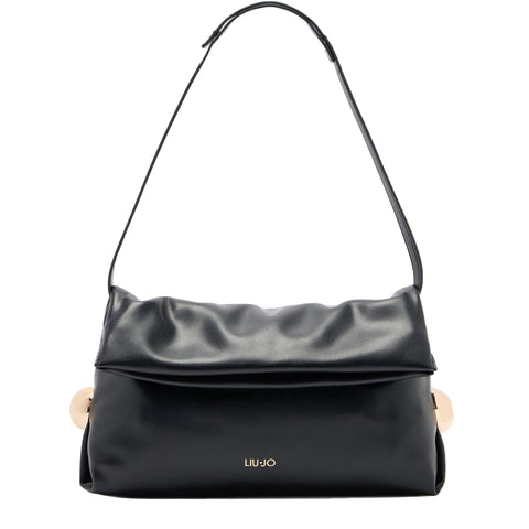 Liu Jo - Borsa a spalla Hobo Black - AF5097E0077 - BLACK