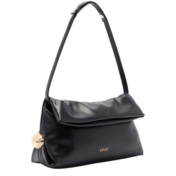 Liu Jo - Borsa a spalla Hobo Black - AF5097E0077 - BLACK