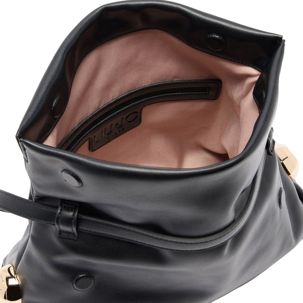 Liu Jo - Borsa a spalla Hobo Black - AF5097E0077 - BLACK