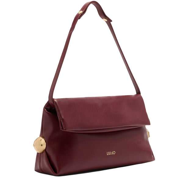 Liu Jo - Borsa a spalla Hobo Red Wine - AF5097E0077 - RED/WINE