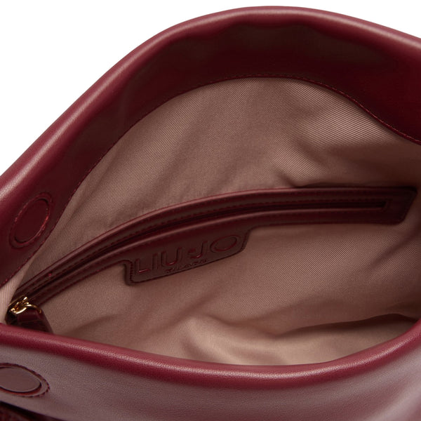 Liu Jo - Borsa a spalla Hobo Red Wine - AF5097E0077 - RED/WINE