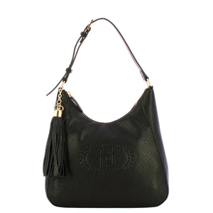 Liu Jo - Hobo Bag con nappina Black - AF5119E0161 - BLACK