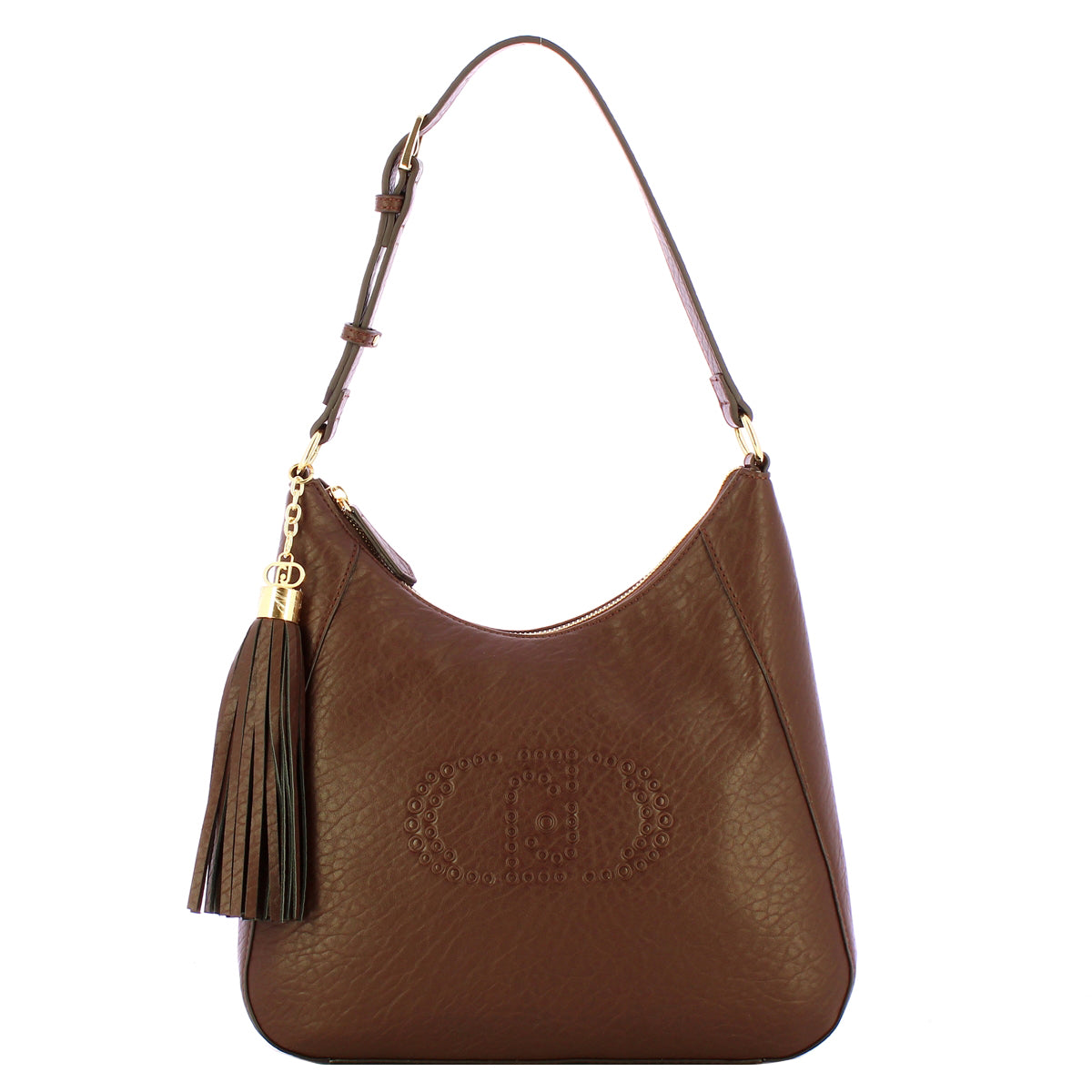 Liu Jo - Hobo Bag con nappina Moro Light - AF5119E0161 - MORO/LIGHT